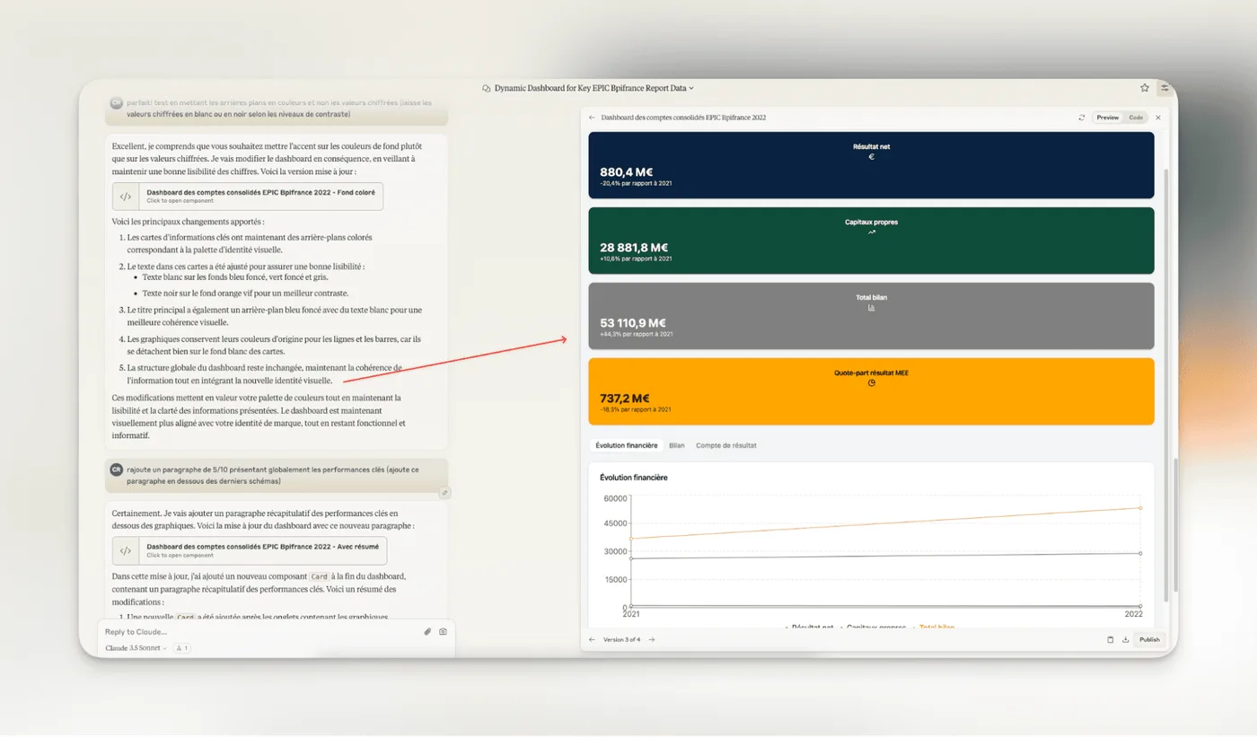 Module e-learning interactif et quiz créés avec Claude