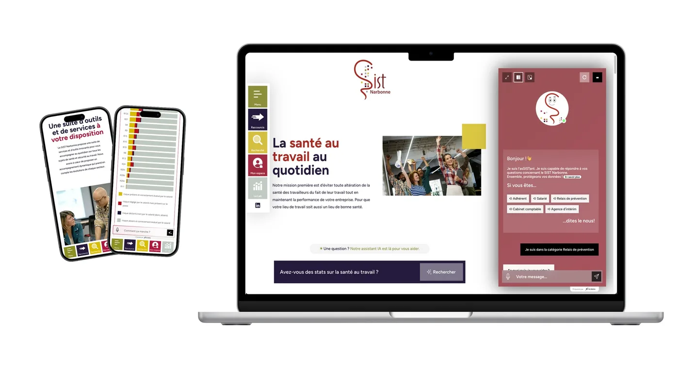 Refonte du site web du SIST Narbonne